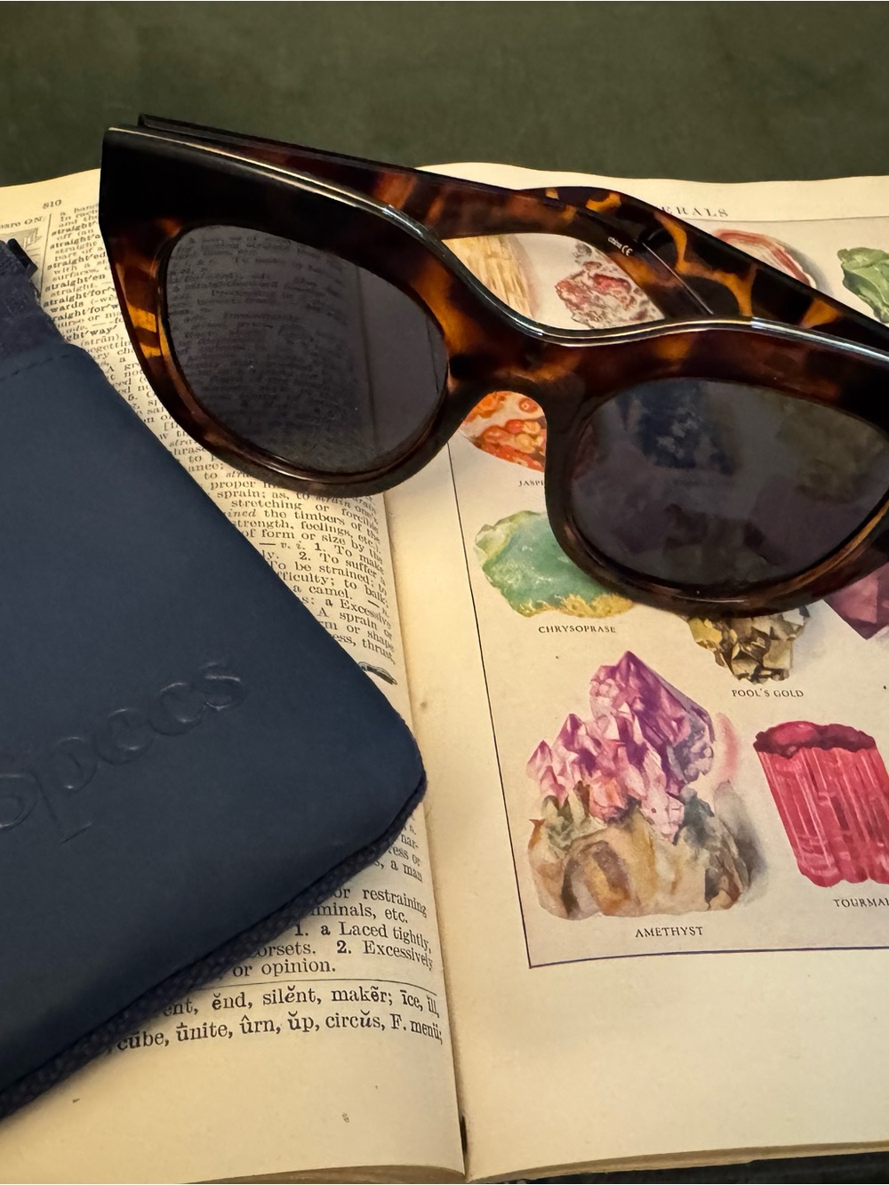 Le Specs Tortoiseshell Cat-Eye Sunglasses - Brown/Black Lenses
